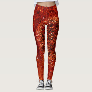 Legging Caneleiras vermelhas do brilho