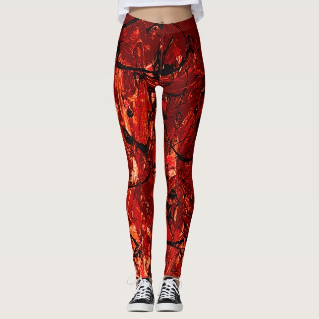 Legging Caos Enferrujado (Frente)