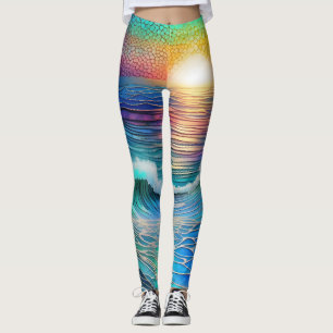 Legging Capa de Mar de Croma