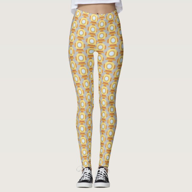 Legging Capacete de mergulho (Frente)