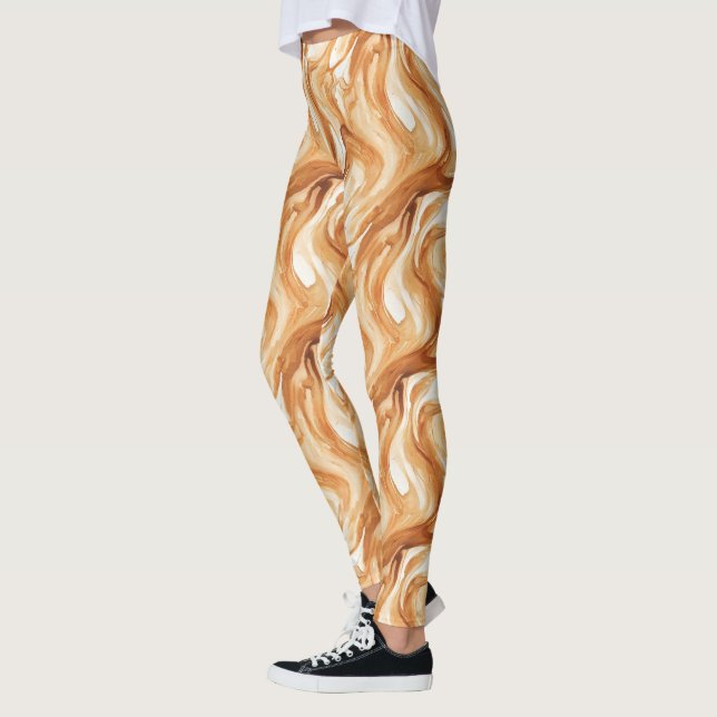 Legging Caramel Candy Swirls (Esquerda)