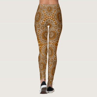 Legging Caramel Fractal Lace