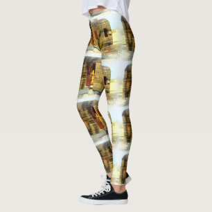 Legging Caravana aciganada de madeira resistida
