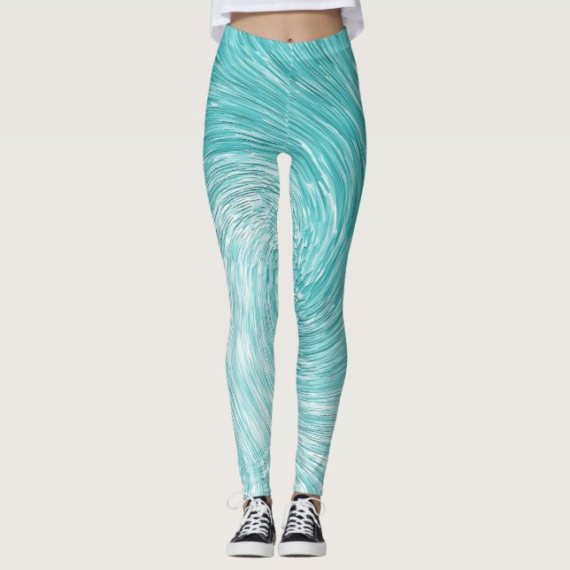 Legging Caribe espiral do mar...... (Frente)