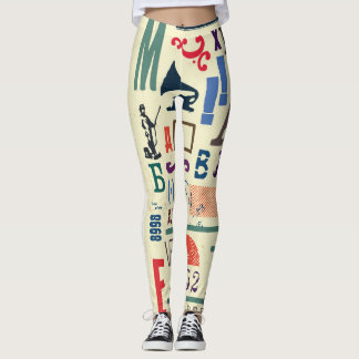 Legging Carimbo Vintage: Decoração do Documento