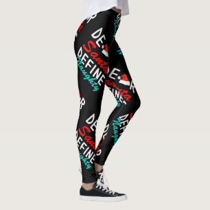 Legging Caros Papais noeis, Definir Malvado — Design de