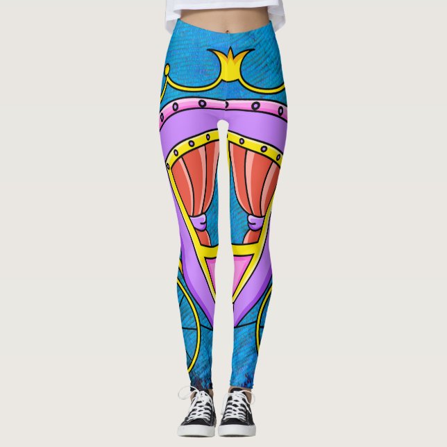 Legging Carruagem de Cinderela (Frente)