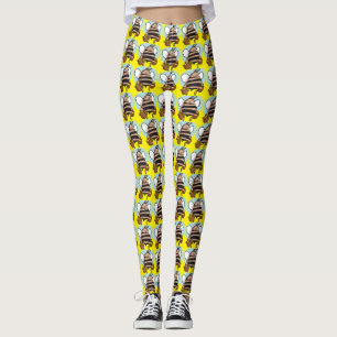 Legging Cartoon de abelhas