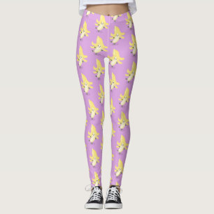 Legging Cartoon de banana kawaii