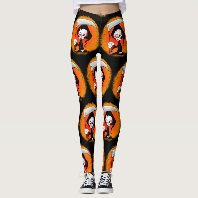 Legging Cartoon Grim Reaper (Frente)