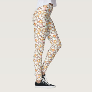 Legging Cartoon Kawaii Chubby Cata Com Corações