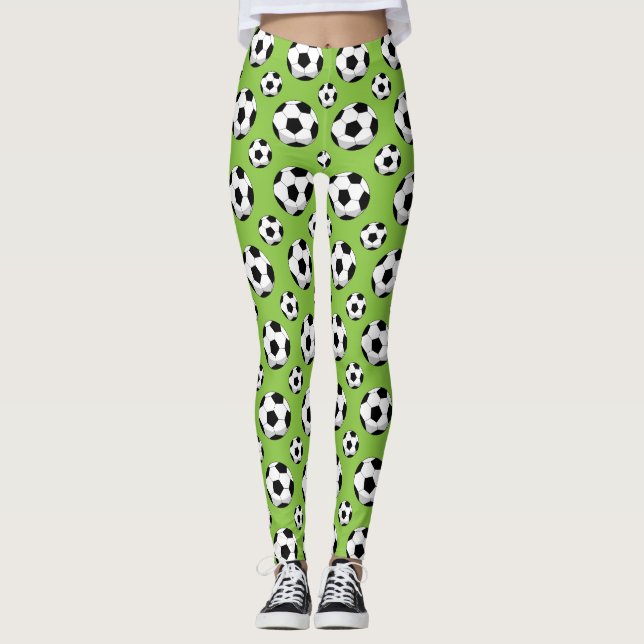 Legging Cartoon Soccer Ball Pattern (Frente)