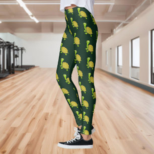 Legging Cartoon Turtle Pattern