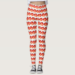 Legging Carved Halloween Pumpkins