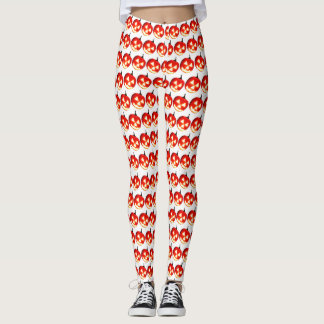 Legging Carved Halloween Pumpkins