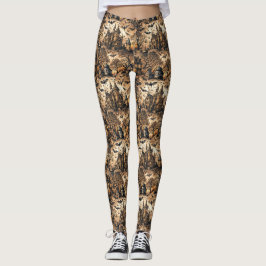 Legging Casa Assombrada Vintage