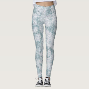 Legging Casa de Campo Velvety Blue Daisy 