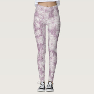 Legging Casa de Campo Velvety Lilac Daisy
