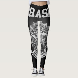 Legging Casaco de Armas Brasil