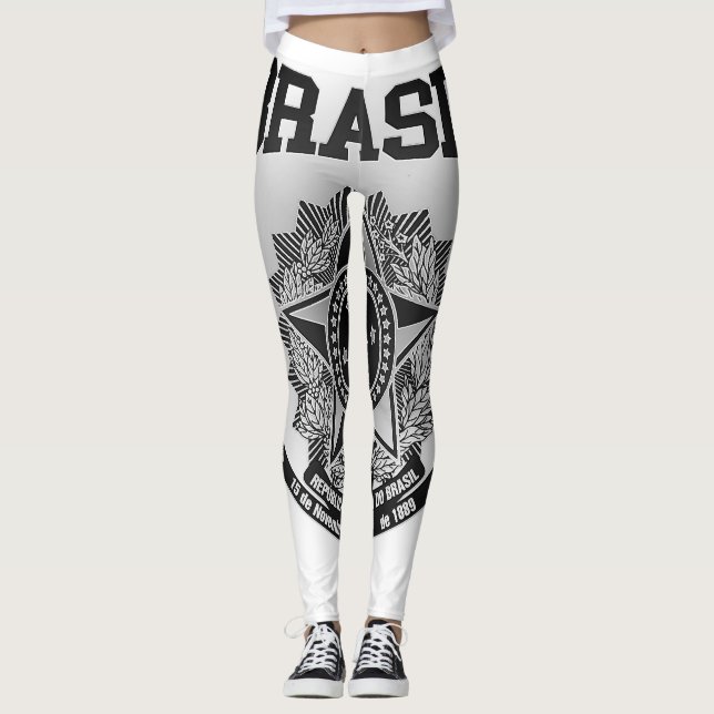 Legging Casaco de Armas Brasil (Frente)