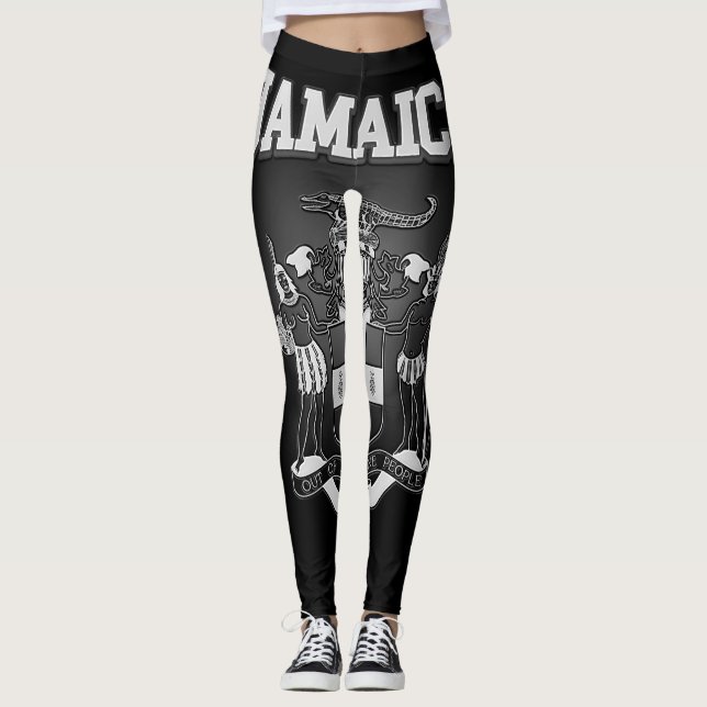 Legging Casaco de armas da Jamaica (Frente)