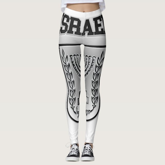 Legging Casaco de armas de Israel (Frente)