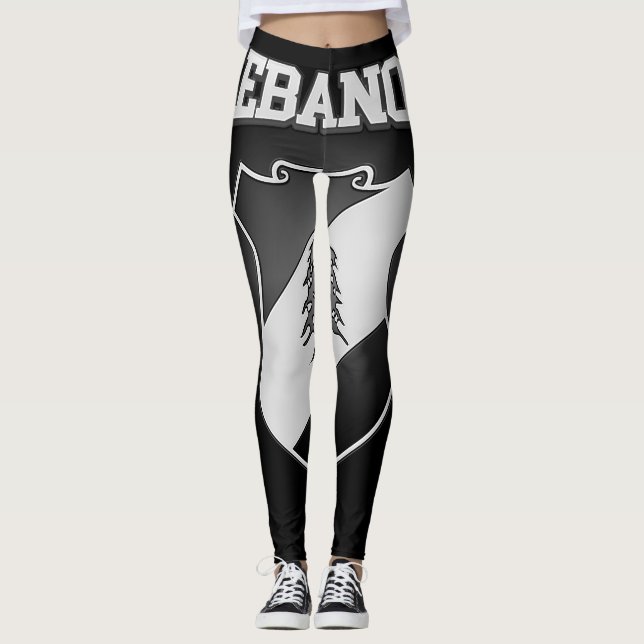 Legging Casaco de armas do Líbano (Frente)