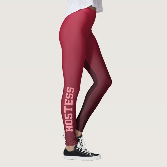 Legging Casamento Hostess Burgundy Ombre Fashion (Direita)