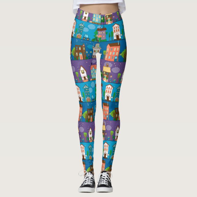 Legging Casas Bonitas (Frente)