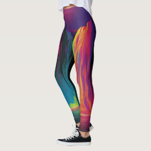 Legging Cascata mágica, serenidade cativante