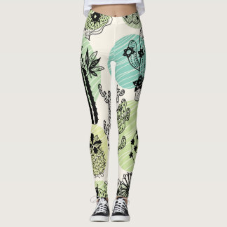 Legging Catos Bloqueadores: Charme Sem Costura Desenhado À