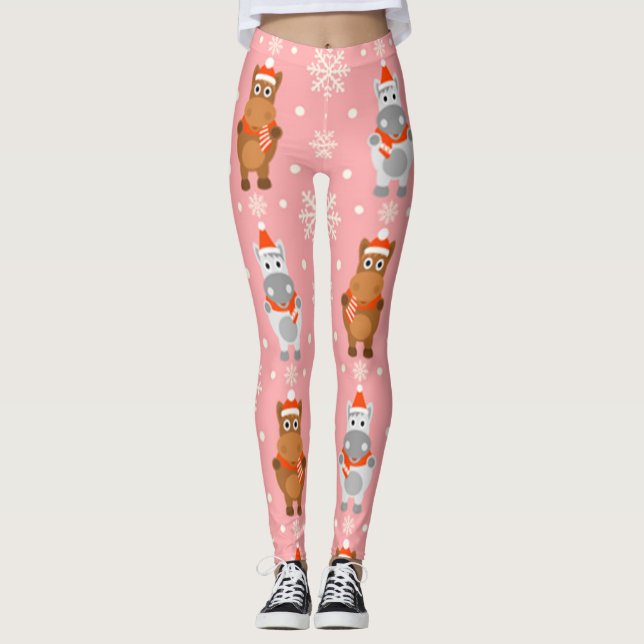 Legging Cavalos de inverno (Frente)