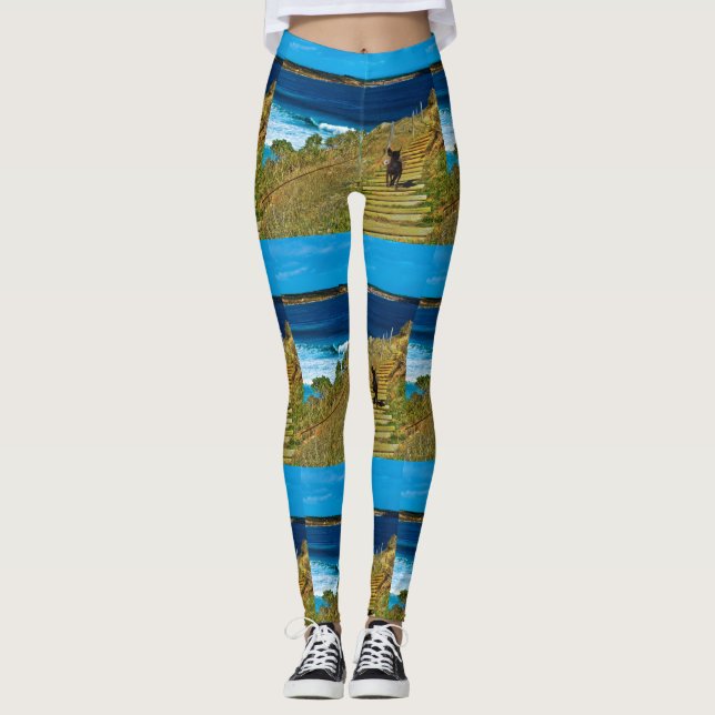 Legging Caverna Chinesa, Ursinho De Roupas, (Frente)