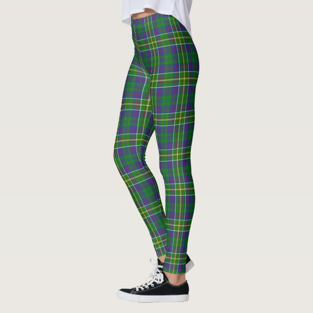 Legging Cazadora do Clã Scotstee de Tartan Hunterston Mulh (Esquerda)