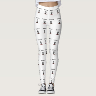 Legging Ceifador Bonito e Maluco de Halloween