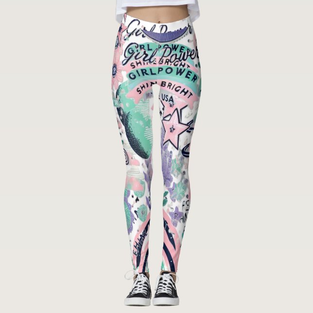 Legging celebra a força (Frente)