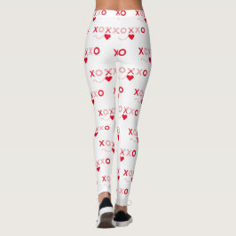 Legging Celebração do dia de os namorados do Amor