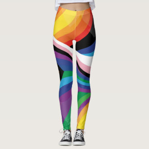 Legging Celebração do Orgulho LGBTQ+: Design especial