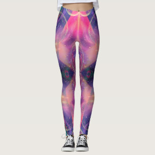 Legging Celestial Kaleidoscopic Dreams