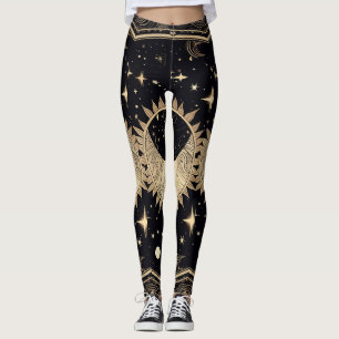 Legging Celestial Stars Sun Moon