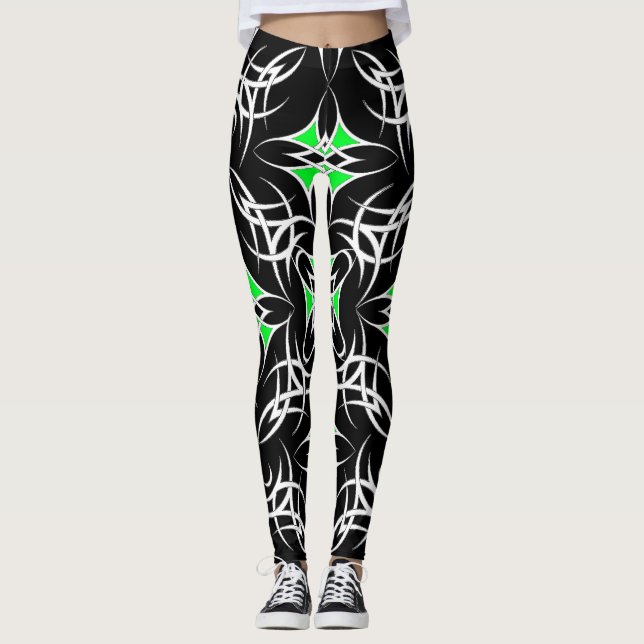 Legging Celta Tribal ( Verde ) (Frente)