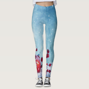 Legging Cena de Wonderland de inverno