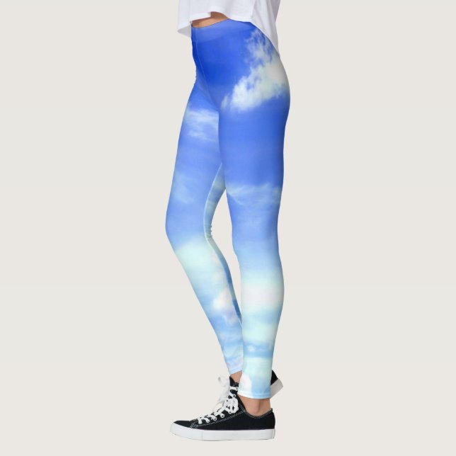 Legging Céu azul dramático (Esquerda)