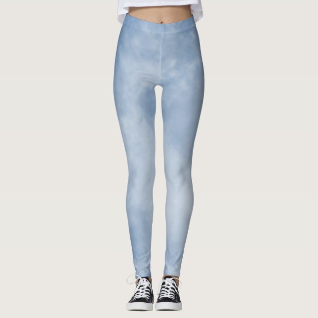 Legging Céu Azul Nublado (Frente)