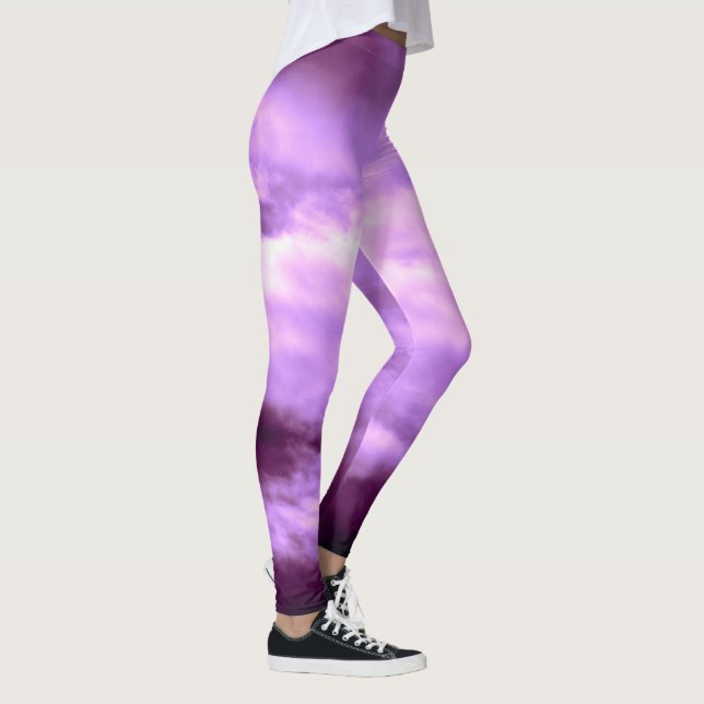 Legging Céu Roxo Dramático (Direita)