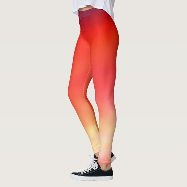 Legging Céu Vermelho À Noite. (Esquerda)
