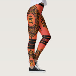 Legging Chakra sacral tribal celta