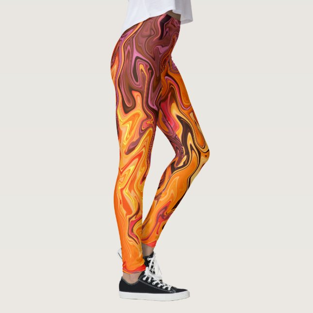 Legging Chamas de Pulverização...... (Direita)