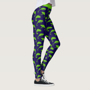 Legging Chameleon Green e Blue Standard