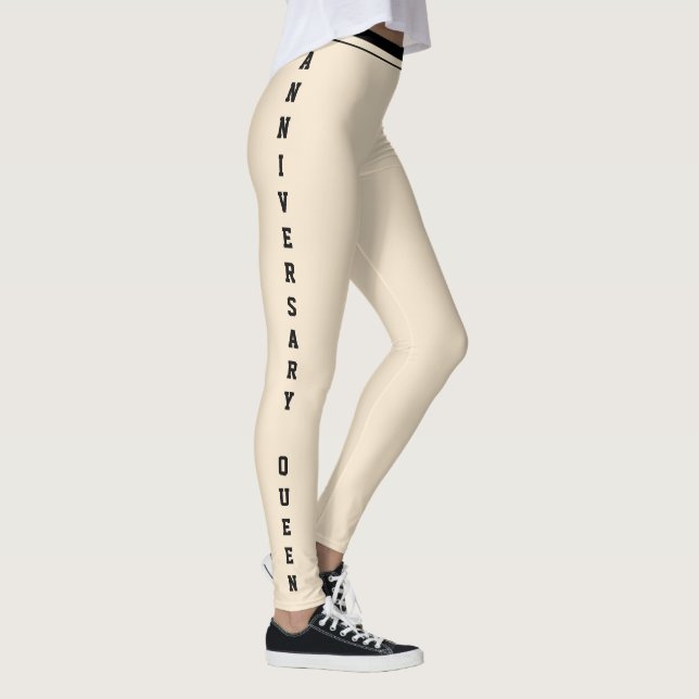 Legging Champagne Personalizado Dia de Aniversário Monogra (Direita)
